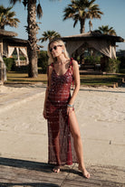 Adria Pareo Burgundy