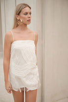 Athena Mini Dress White