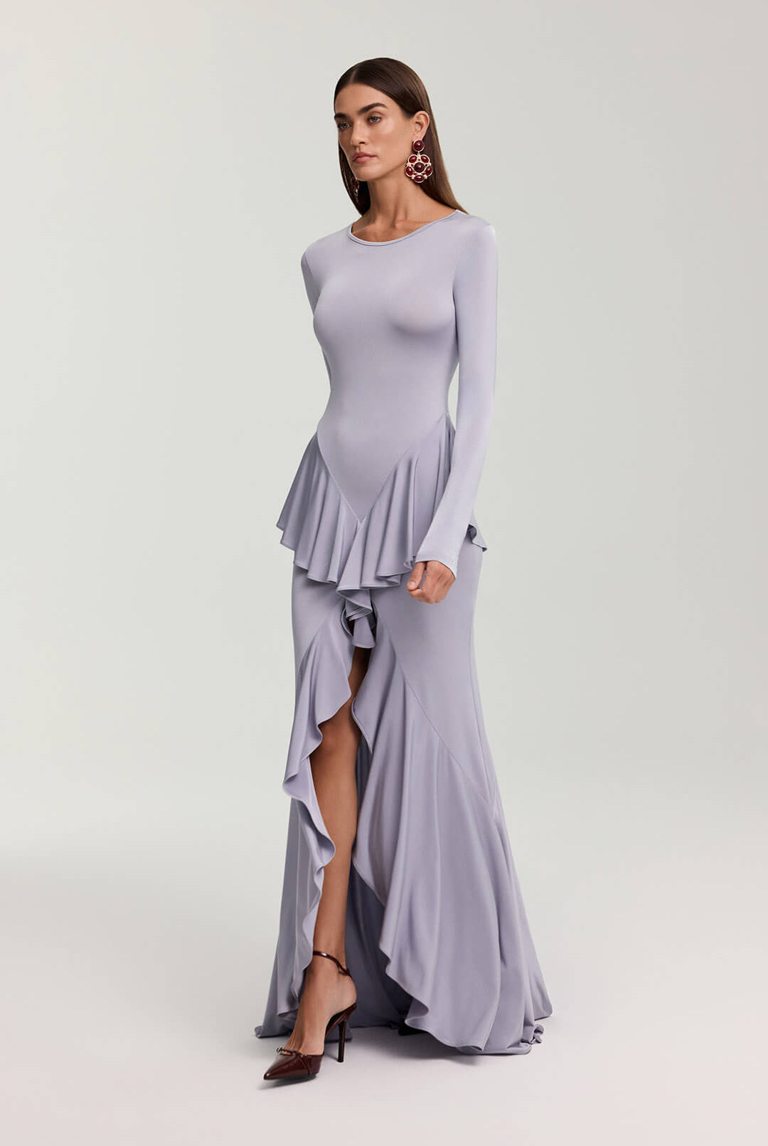 CelisMaxiDressGray2
