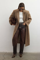 CleaJeanPantsBrown1393