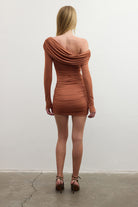 EtoMiniDressBrown2426