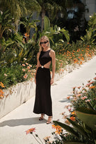 Kenji Maxi Dress Black