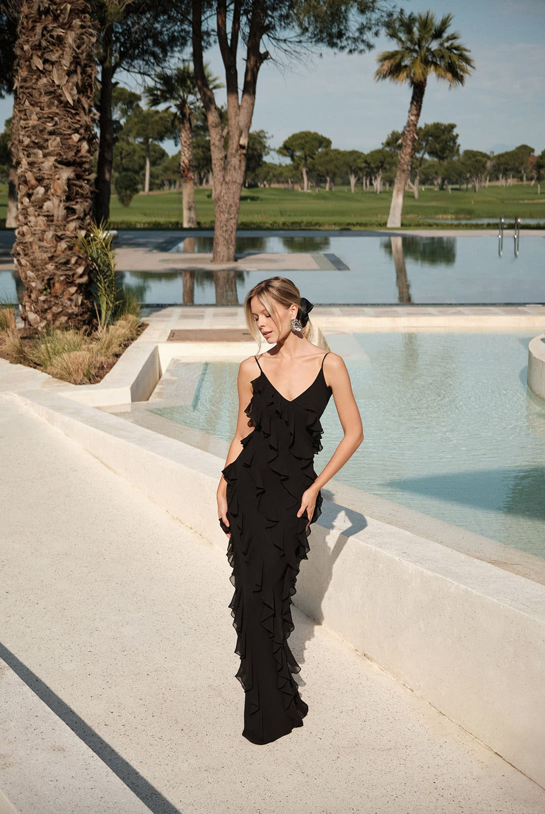 Leila Maxi Dress Black