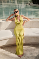 Lya Maxi Dress Olive