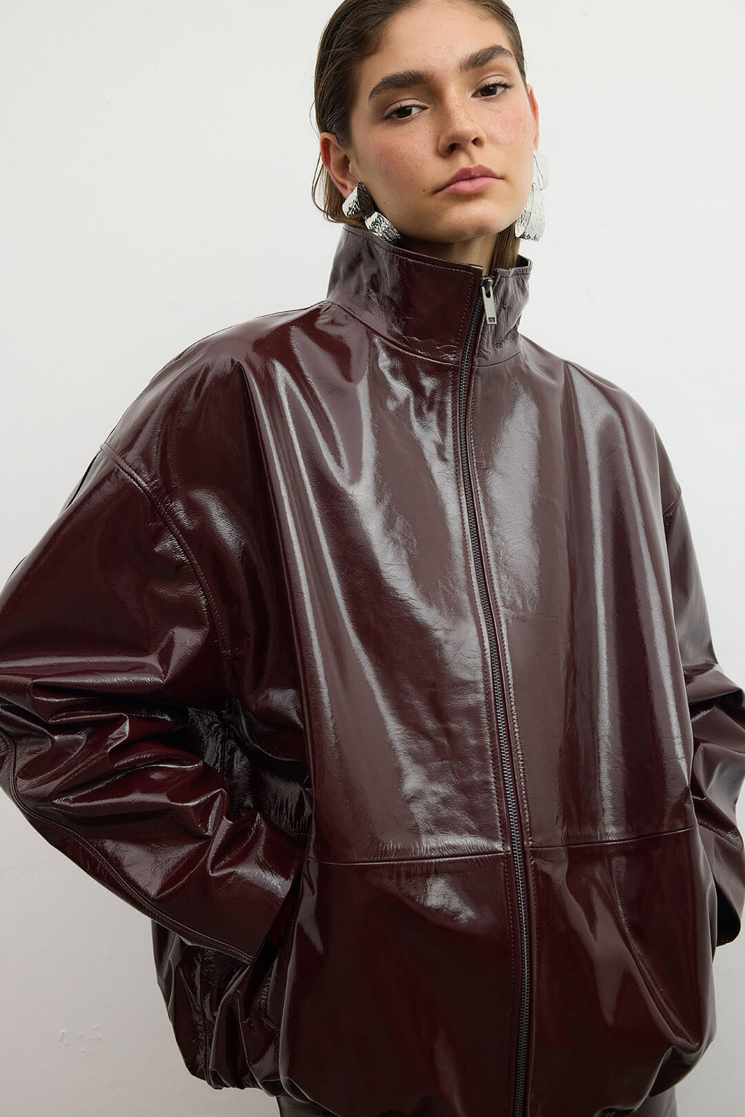 LuxeLeatherJacketBurgundy0879