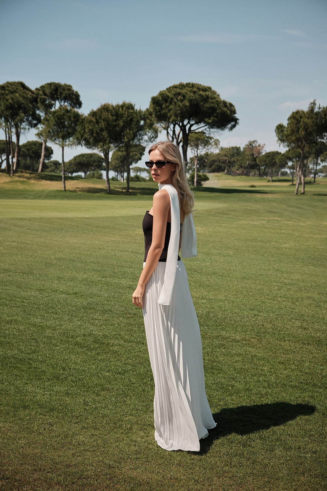 Mara Maxi Dress White