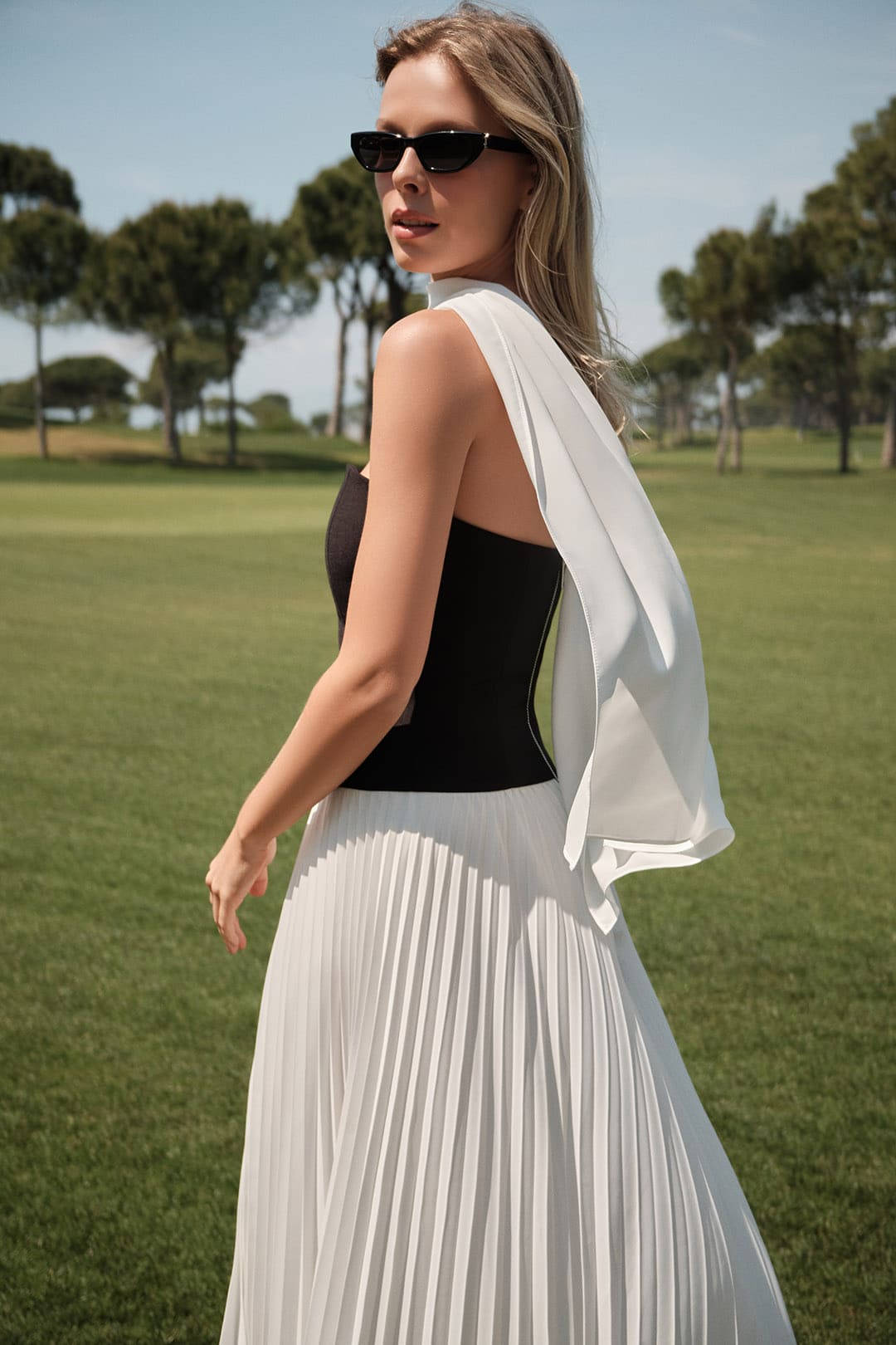 Mara Maxi Dress White