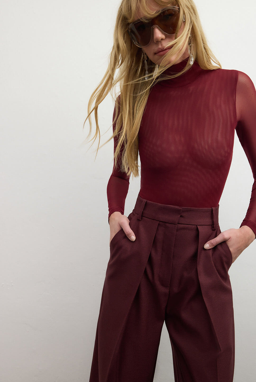 NeilaTopBurgundy0591