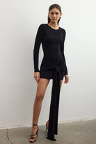 NuiMiniDressBlack2392