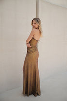 Stella Maxi Dress Olive