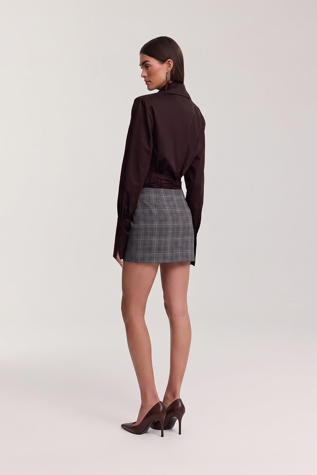 Vales_Mini_Skirt_Gray_Back