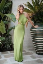 Zuma Maxi Dress Pistachio