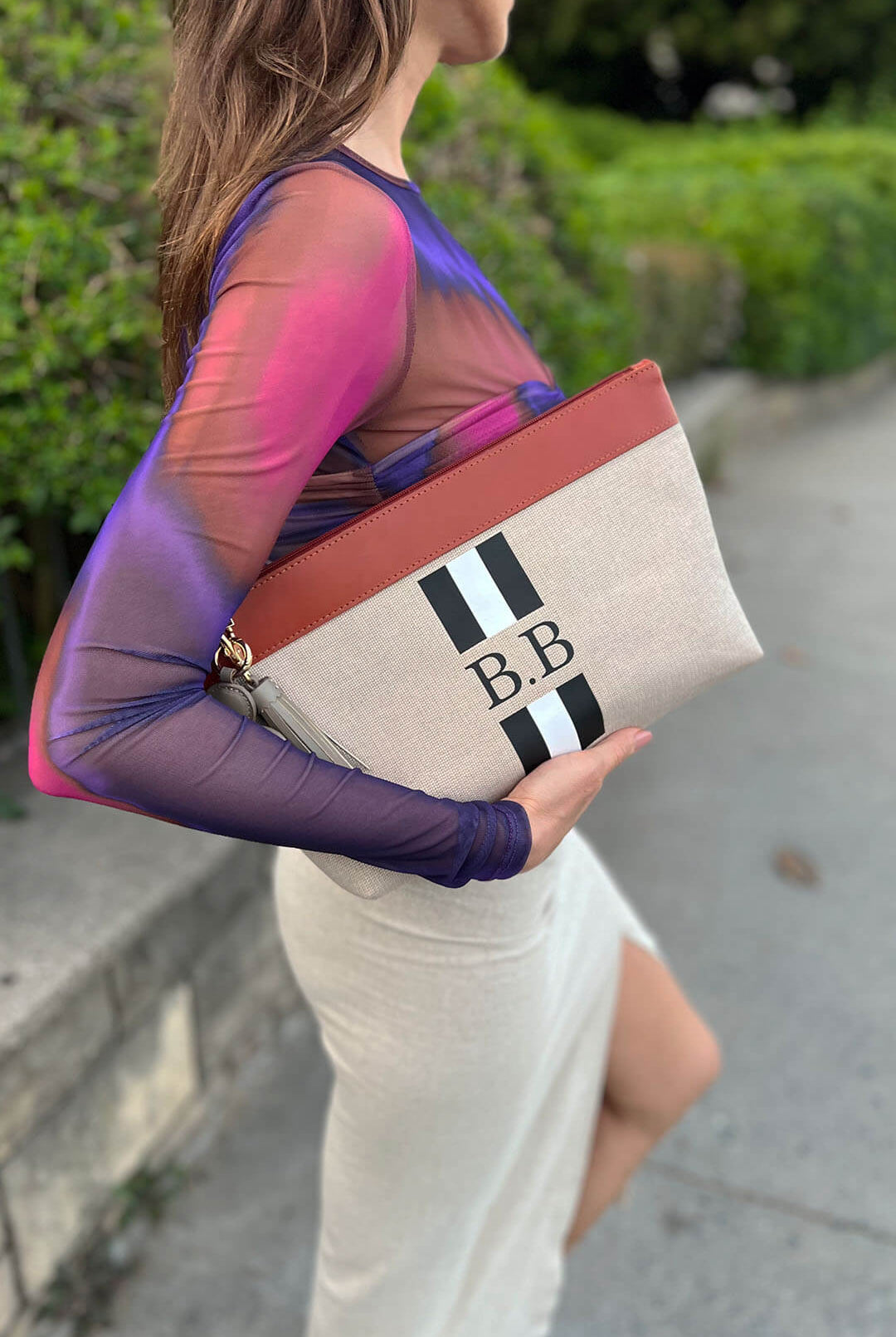julia clutch bag