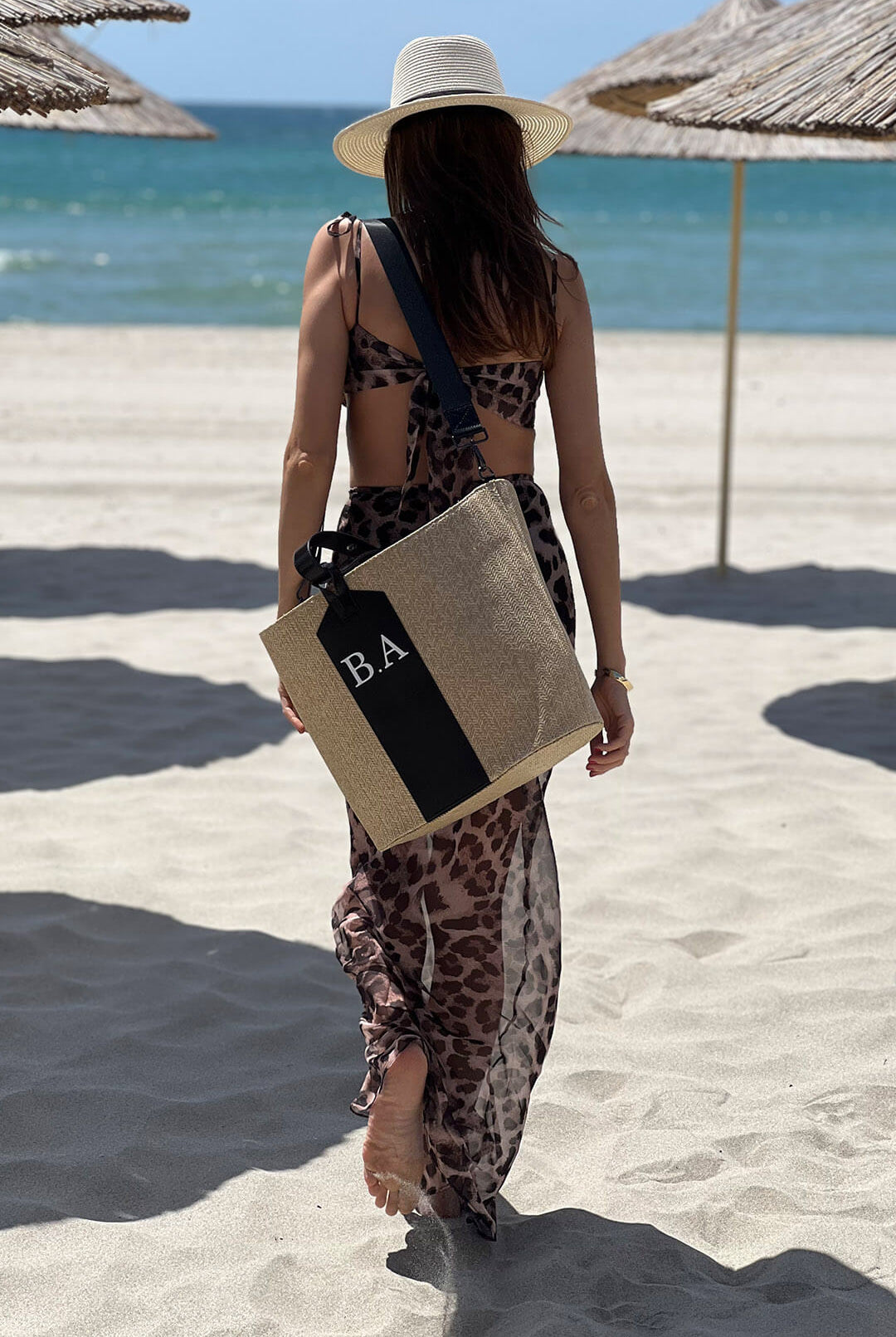 lucca natural bag