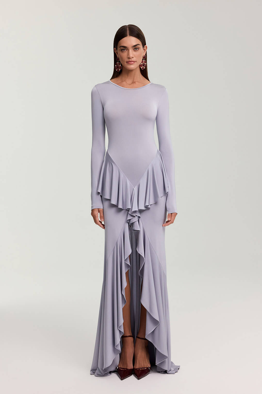 CelisMaxiDressGray1