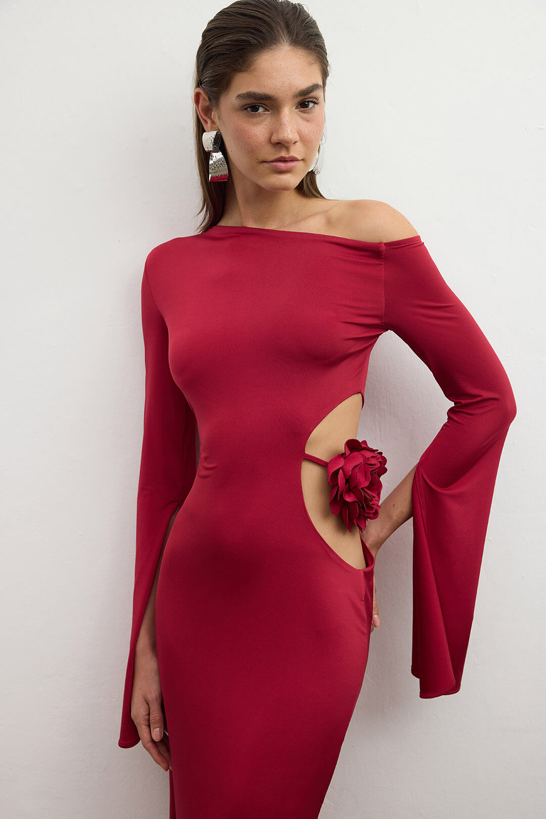 KiraMaxiDressBurgundy1595