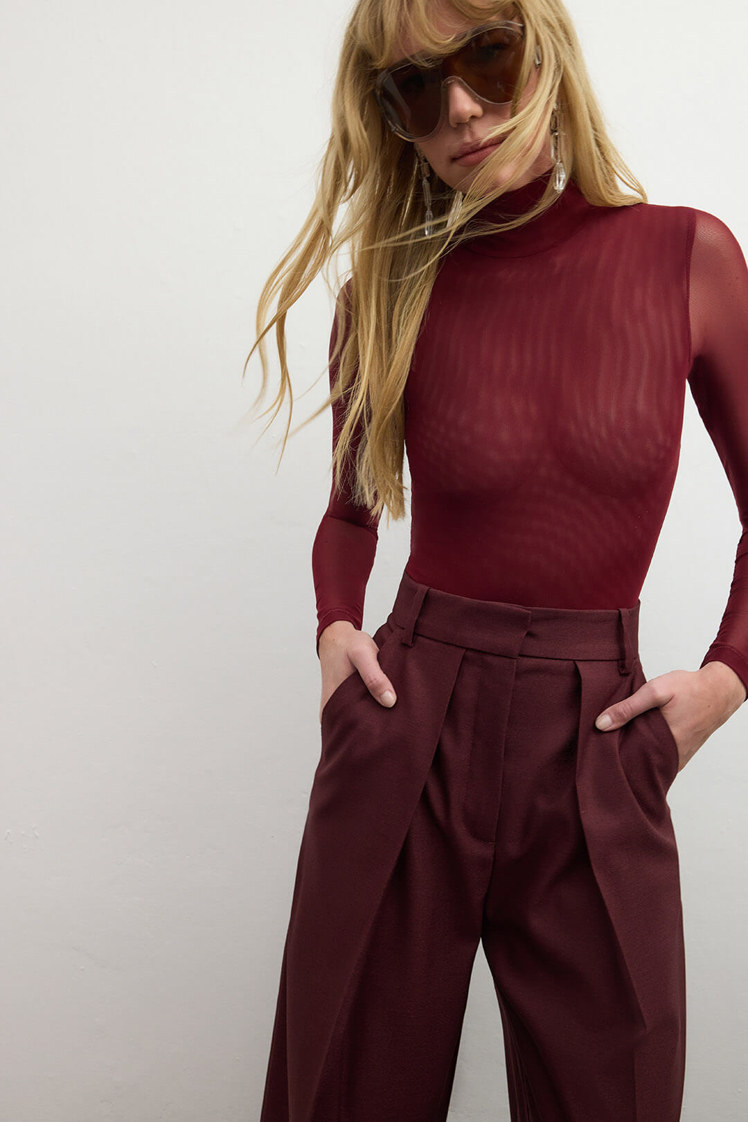 NeilaTopBurgundy0591