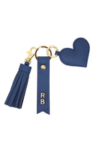 OLI LEATHER KEY HOLDER SET WITH INITIALS